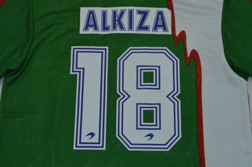 Retro Jersey 1993-1994  Basque Country ALKIZA 18 Home Soccer Jersey Vintage Camisetas de Futbol