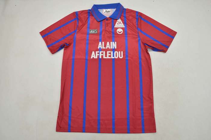 Retro Jersey 1995-1996 FC Girondins de Bordeaux ZIDANE 7 Home Soccer Jersey Vintage Football Shirt