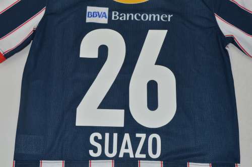 Retro Jersey 2009-2010 Monterrey SUAZO 26 Home Soccer Jersey Vintage Football Shirt