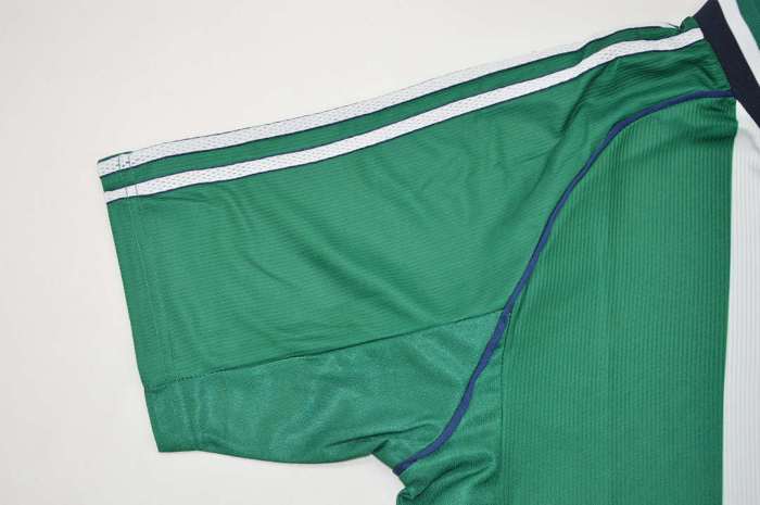 with UCL Patch Retro Jersey 1998-1999 Panathinaikos KARAGOUNIS 26 Home Soccer Jersey Football Shirt