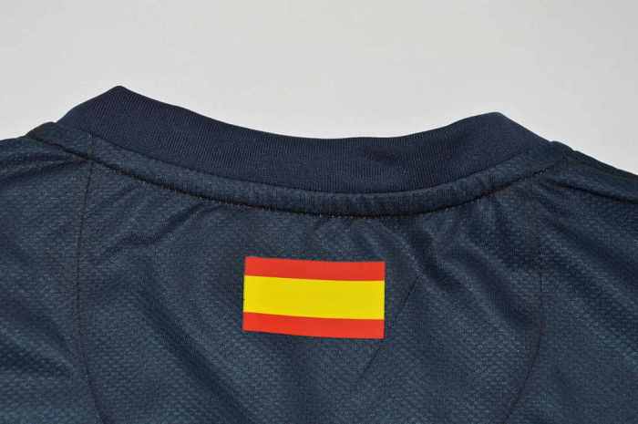 Retro Jersey 2011-2012 Atletico Madrid FALCAO 9 Away Dark Blue Soccer Jersey Vintage Football Shirt