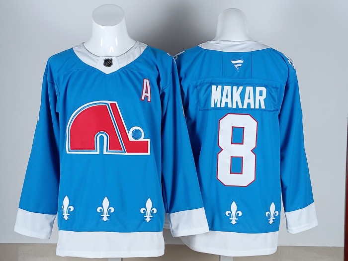 Colorado Avalanche MAKAR 8 Blue NHL Jersey