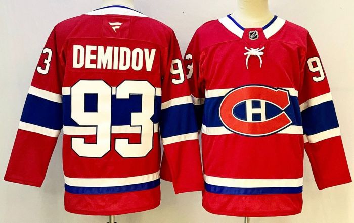 Canada DEMIDOV 93 Red NHL Jersey Hockey Shirt
