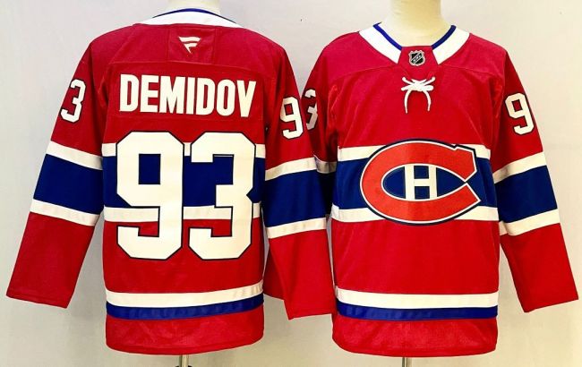Canada DEMIDOV 93 Red NHL Jersey Hockey Shirt
