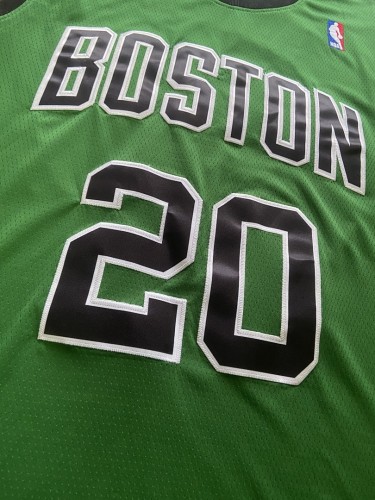 Boston Celtics ALLEN 20 Green NBA Jersey Basketball Shirt