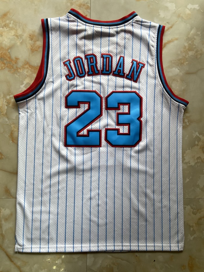 Mitchell&ness 1997-98 Chicago Bulls 23 JORDAN White Basketball Shirt NBA Jersey