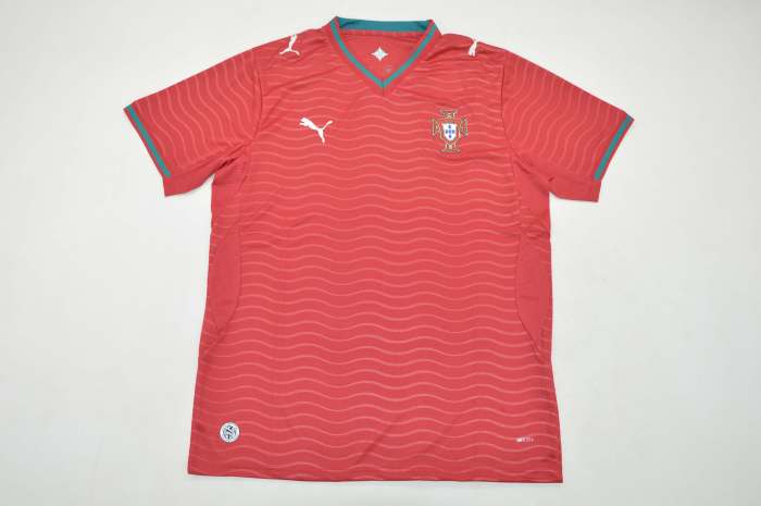 Fan Version 2026 Portugal Home Soccer Jersey Football Shirt