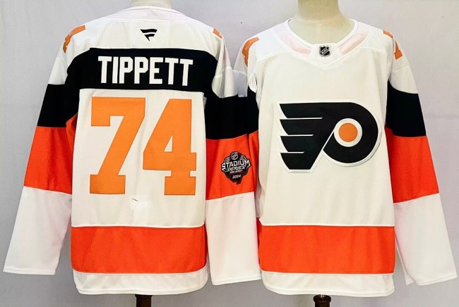 Philadelphia Flyers TIPPETT 74 NHL Jersey Hockey Shirt
