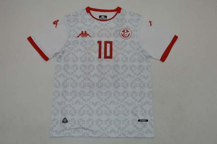 Fan Version 2026 Tunisia HANNIBAL 10 Away White Soccer Jersey Football Shirt