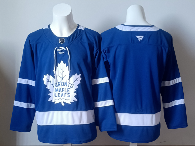 Toronto Maple Leafs Blank Blue NHL Jersey Hockey Shirt