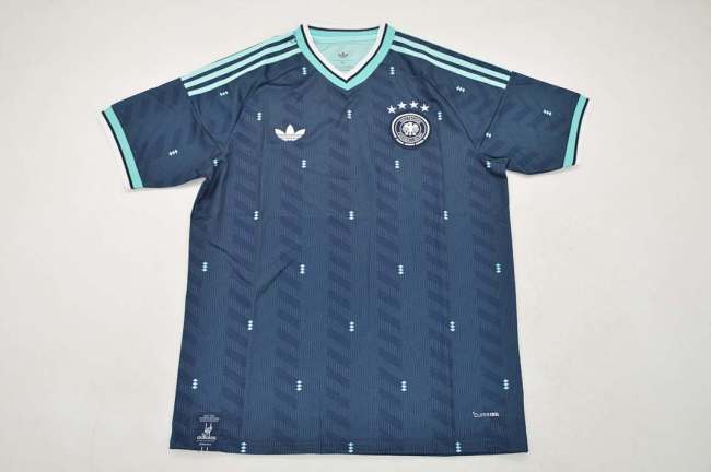 Fan Version 2026 Germany Away Dark Blue Soccer Jersey Football Shirt