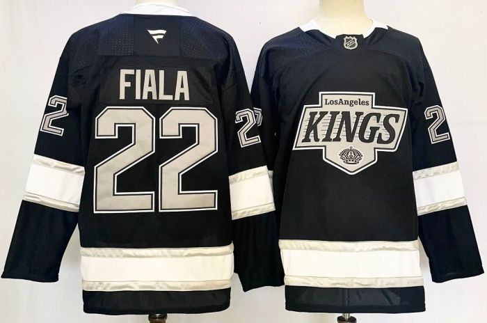 Los Angeles Kings FIALA 22 Black/White NHL Jersey Hockey Shirt