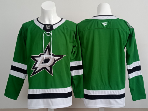 Dallas Stars Blank Green NHL Jersey Hockey Shirt
