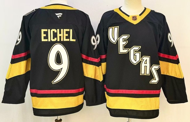 Ottawa Senators EICHEL 9 Black NHL Jersey Hockey Shirt