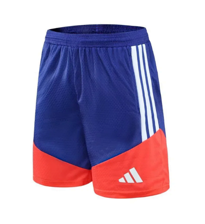Fan Version 2026-2027 Japan Blue/Red Soccer Training Shorts Football Shorts