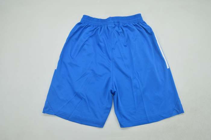 Fan Version 2026-2027 Real Madrid Blue Soccer Training Shorts Football Shorts