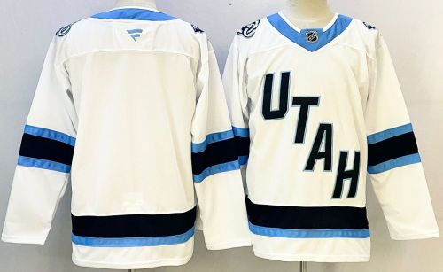 Utah Mammoth Blank White NHL Jersey Hockey Shirt