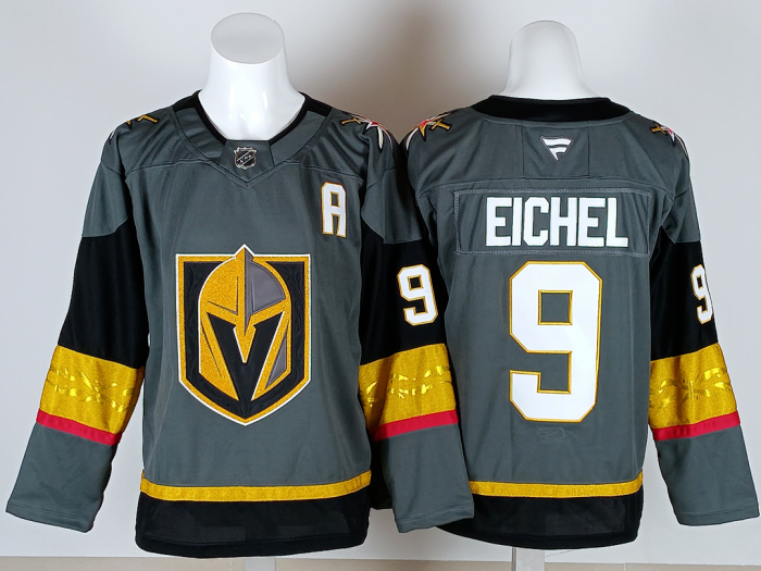 Ottawa Senators EICHEL 9 Grey  NHL Jersey Hockey Shirt