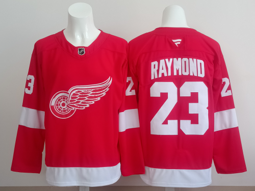 Detroit Red Wings RAYMOND 23 Red/White NHL Jersey Hockey Shirt