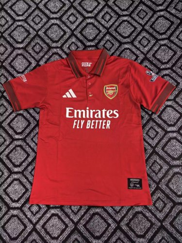 Arsenal 2026-2027 Red Soccer Polo