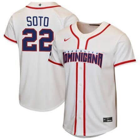 Dominican Republic SOTO 22 MLB Jersey