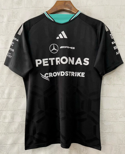 Mercedes 2026-2027 Black T-Shirt Racing Jersey