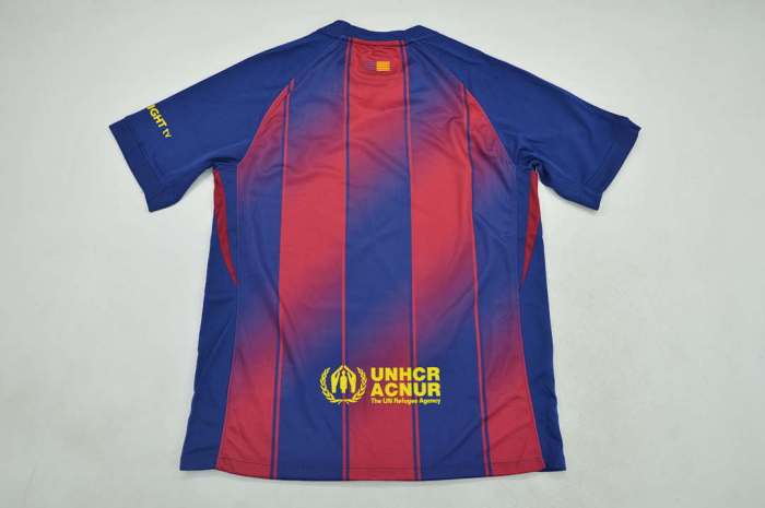 Barca Camisetas de Futbol Fans Version 2025-2026 Barcelona X JIMIN Home Soccer Jersey