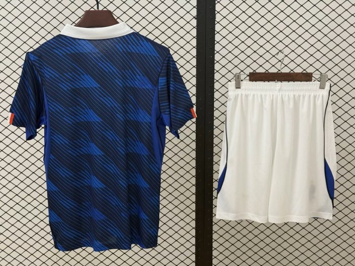 Adult Uniform 2026 France Home Soccer Jersey Shorts Football Kit