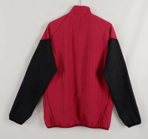 2025-2026 Arsenal Red/Black Soccer Windbreaker Jacket Football Jacket
