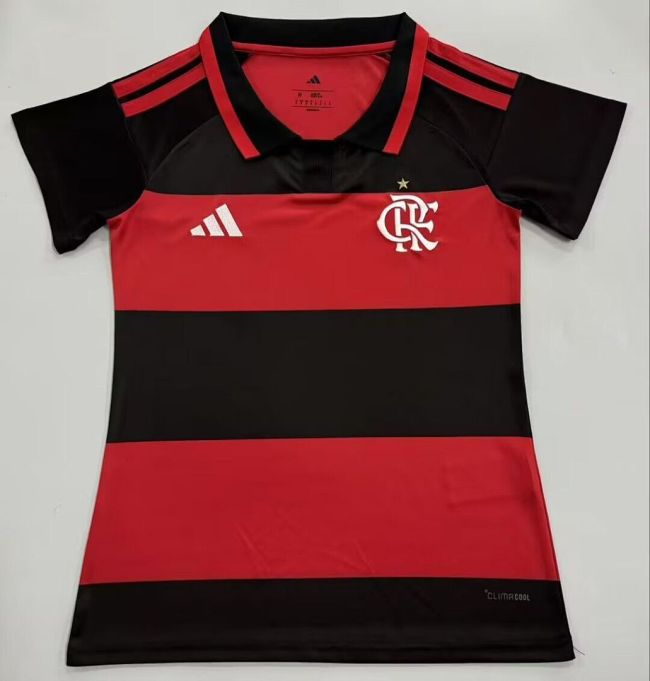 Women Flamengo 2026-2027 Home Soccer Jersey Girl Football Shirt