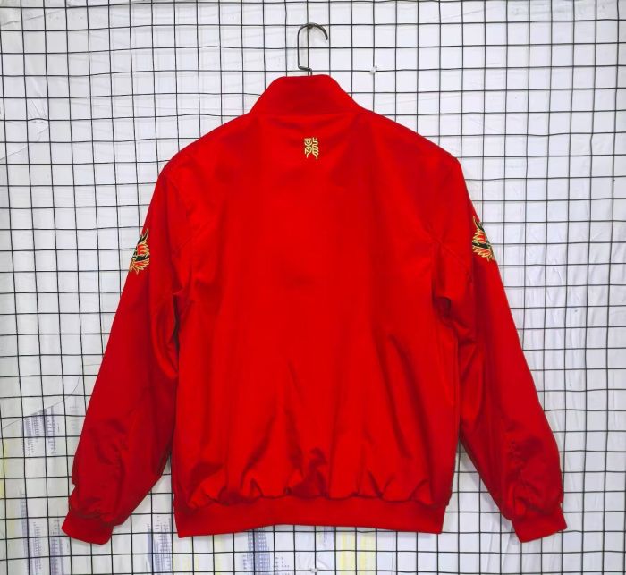 Retro Jacket 2019-2020 Manchester United Red Soccer Windbreaker Jacket Football Jacket