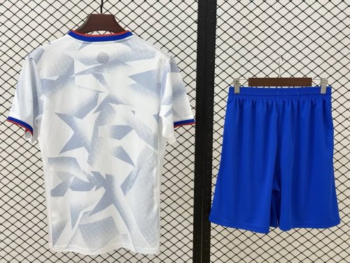 Adult Uniform USA 2026 Home Soccer Jersey Shorts United States Football Kit