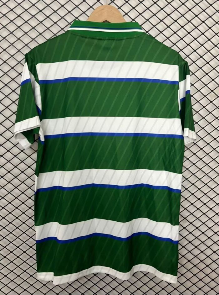 Retro Jersey 1988-1989 Sheffield Wednesday Away Green Soccer Jersey Football Shirt