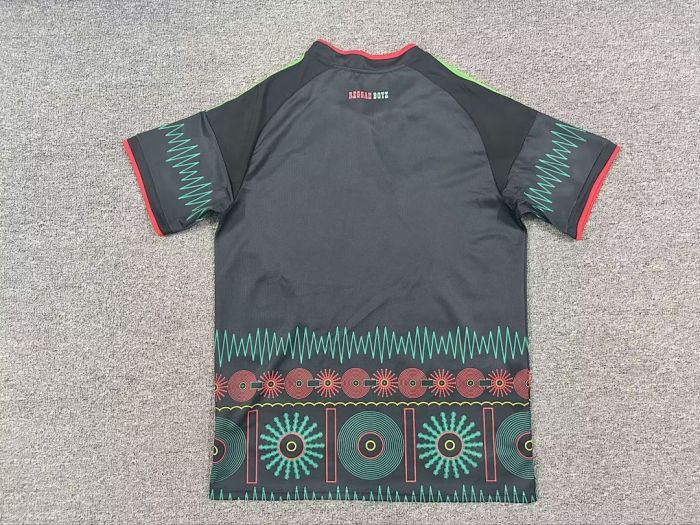 Fan Version 2026 Jamaica Away Black Soccer Jersey Football Shirt