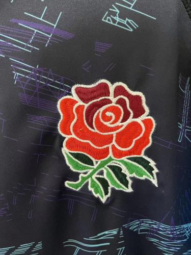 2025 Scotland Black Rugby Jersey