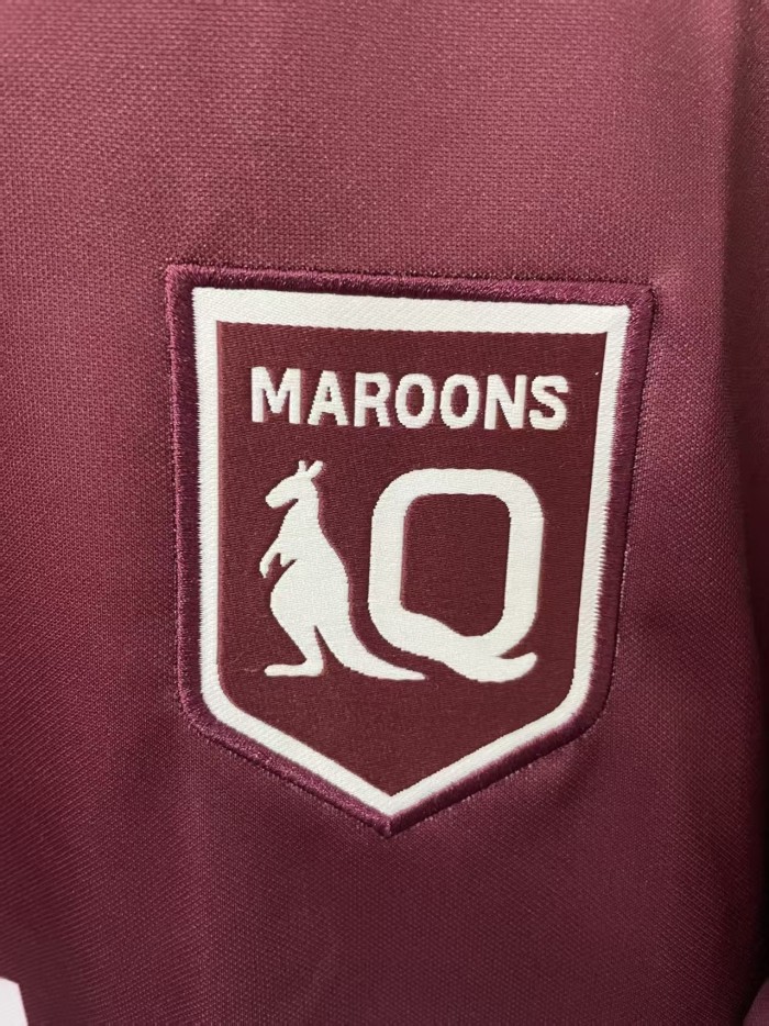 2026 Maroons Home Rugby Jersey