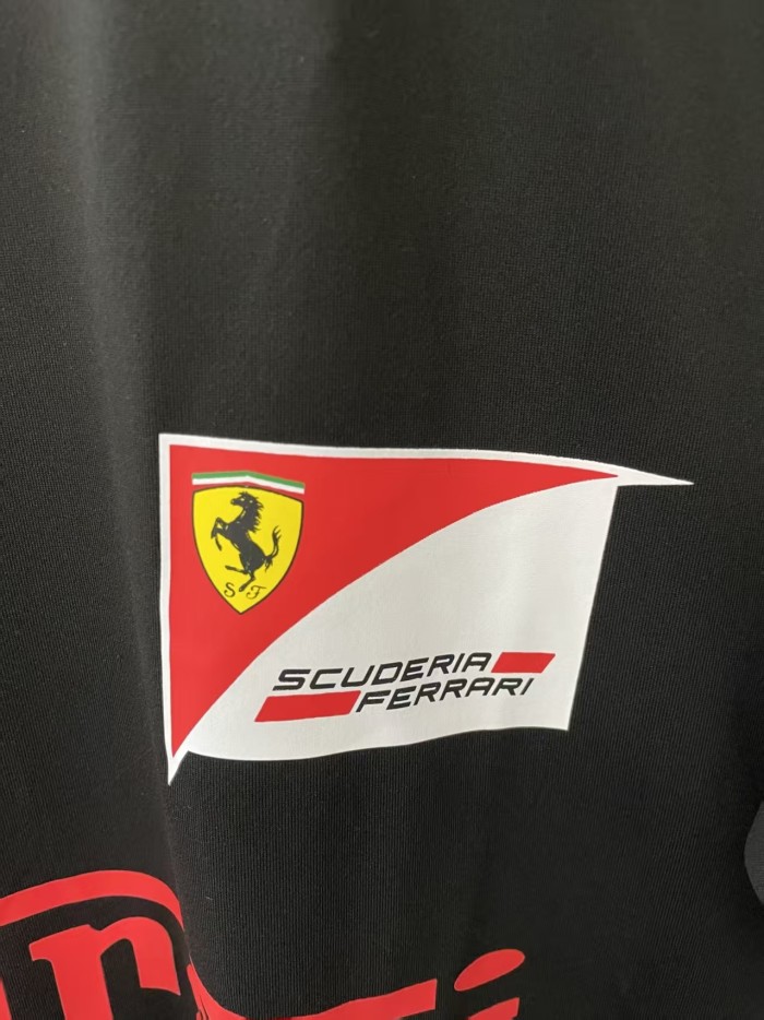 2026 Ferrari Black Casual Shirt Racing Jersey