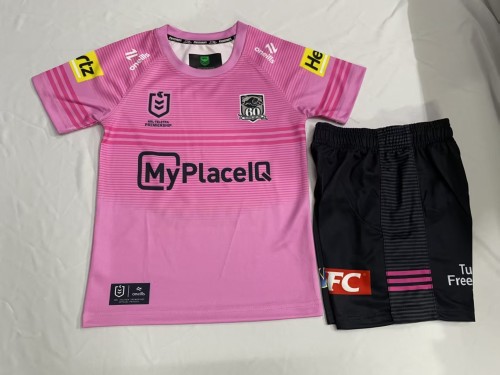 Youth Uniform 2026 Penrith Panthers Away Rugby Jersey Kids Shirt Child Jersey Shorts