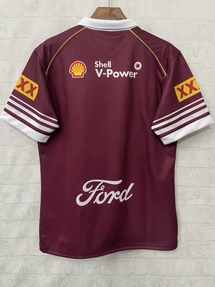 2026 Maroons Home Rugby Jersey