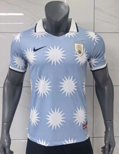 Player Version 2026 Uruguay Blue/White Soccer Training Jersey Football Shirt