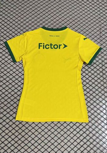 Women 2026-2027 Palmeiras Third Away Yellow Soccer Jersey Girl Football Shirt