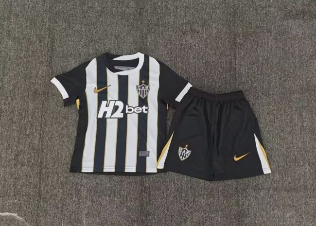 Youth Uniform Kids Kit Atletico Mineiro 2026-2027 Home Soccer Jersey Shorts Child Football Set
