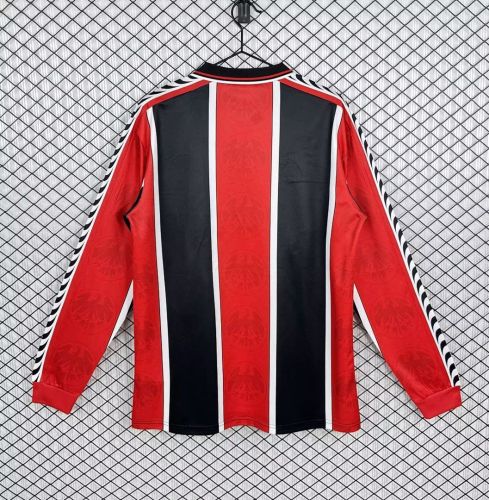 Long Sleeve Retro Jersey 1996-1997 Eintracht Frankfurt Home Football Shirt Vintage Soccer Jersey