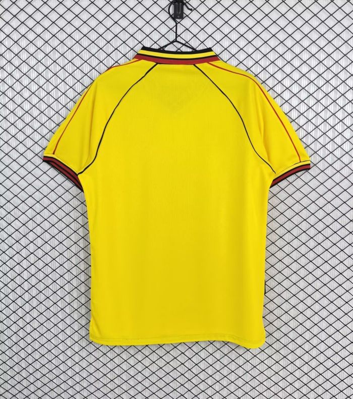 Retro Jersey 1990-1991 Watford Home Soccer Jersey Vintage Football Shirt