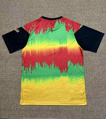 Fan Version 2026 Jamaica Green/Yellow/Red Soccer Training Jersey Football Shirt