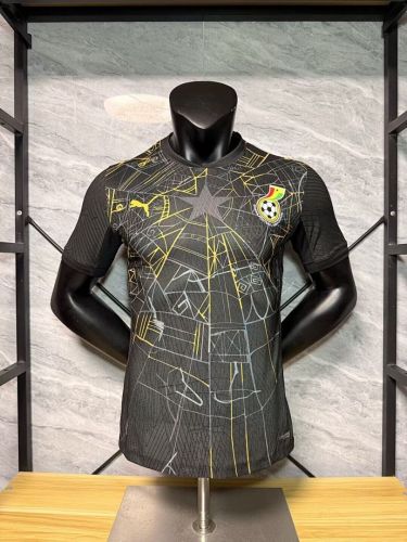 Player Version 2026 Ghana Black Soccer Jersey Football Shirt