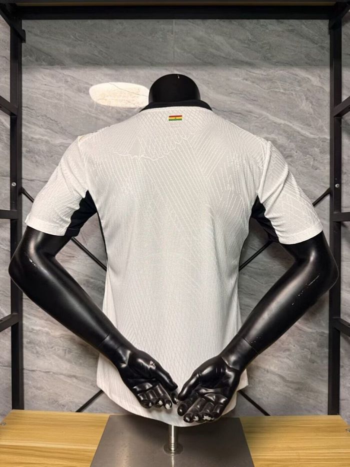 Player Version 2026 Ghana Home White Soccer Jersey Football Shirt