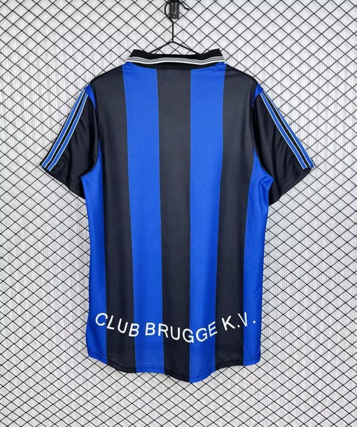 Retro Jersey 1998-1999 Cercle Brugge KSV Home Soccer Jersey Football Shirt