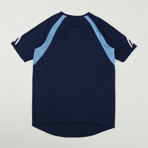 Retro Jersey 2005-2006 Real Madrid Dark Blue Soccer Training Jersey Vintage Football Shirt