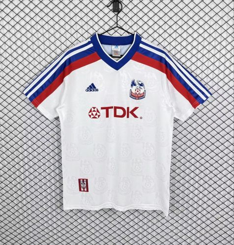 Retro Jersey Palace Football Shirt Fan Version 1998-1999 Crystal Palace Away White Soccer Jersey